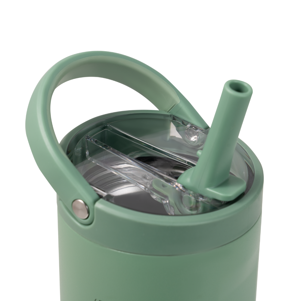Sage Sport Bottle 20oz with Flip Straw Lid and Handle