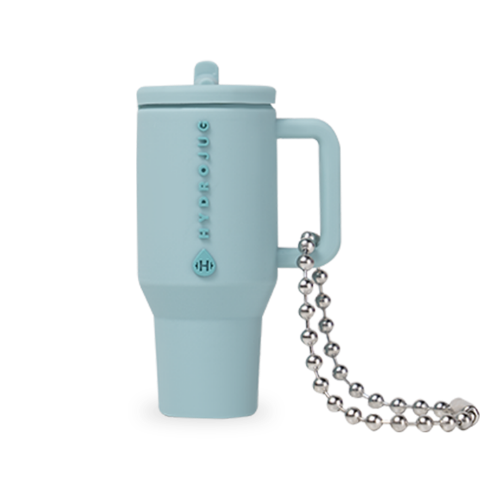 Teal Traveler Keychain