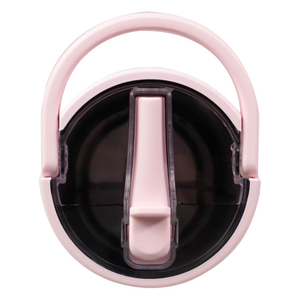 Pink Gingham Sport Lid 40oz