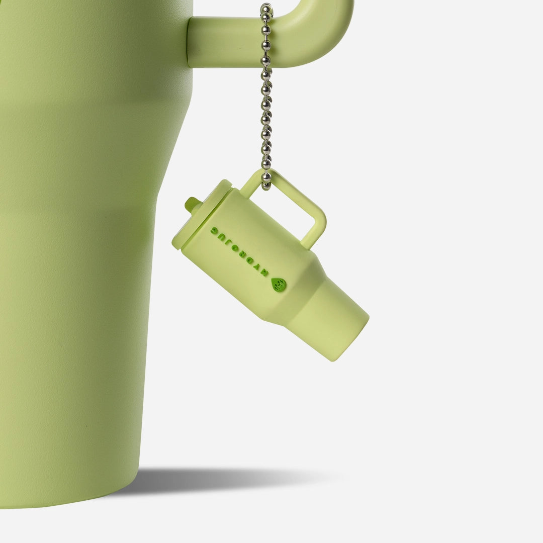 Honeydew Traveler Keychain with Mini Tumbler Charm