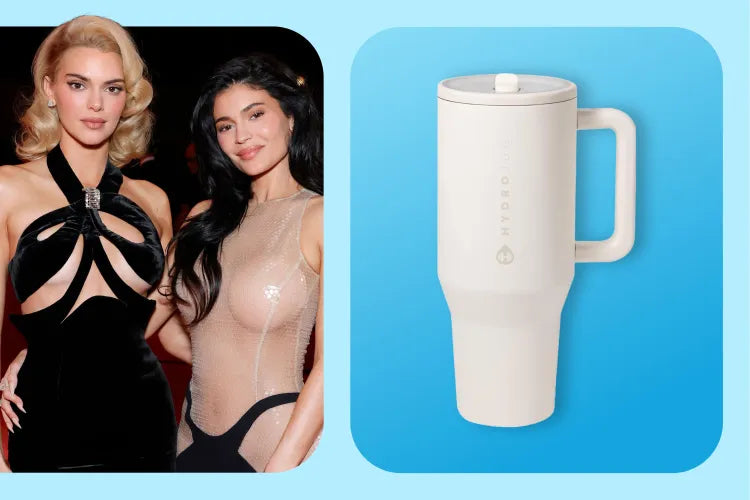 Kendall and Kylie Jenner Both Carry This Spill-Proof Water Tumbler That Keeps Drinks âColder Than a Stanleyâ