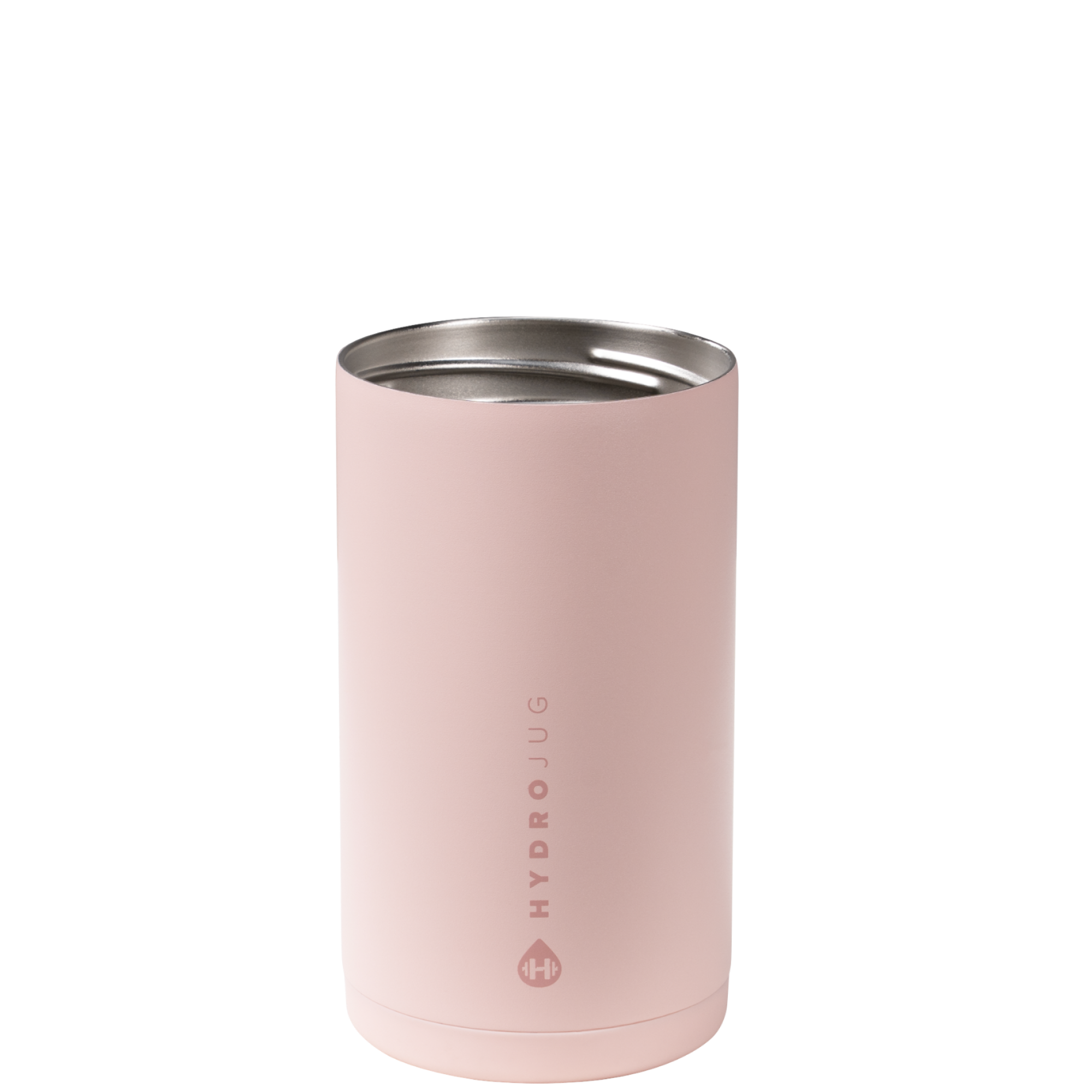 Dusty Rose Can Cooler 16oz Open Lid