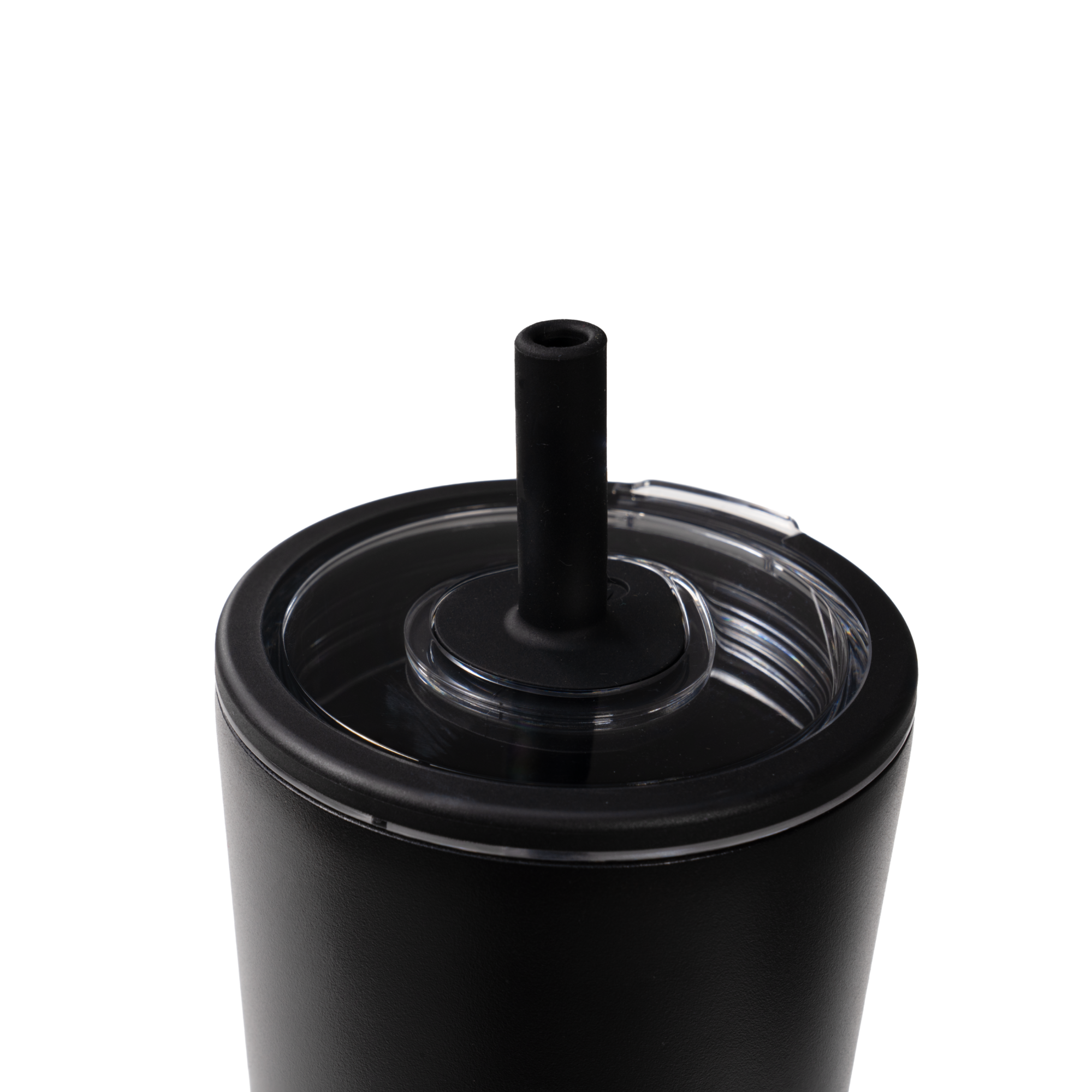 HydroJug Black Everyday Tumbler 14oz Straw Lid
