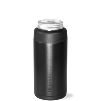 Black Slim Can Cooler 12oz product image