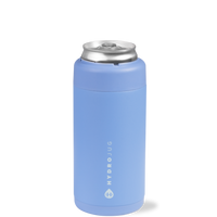 Light Blue Slim Can Cooler 12oz product image