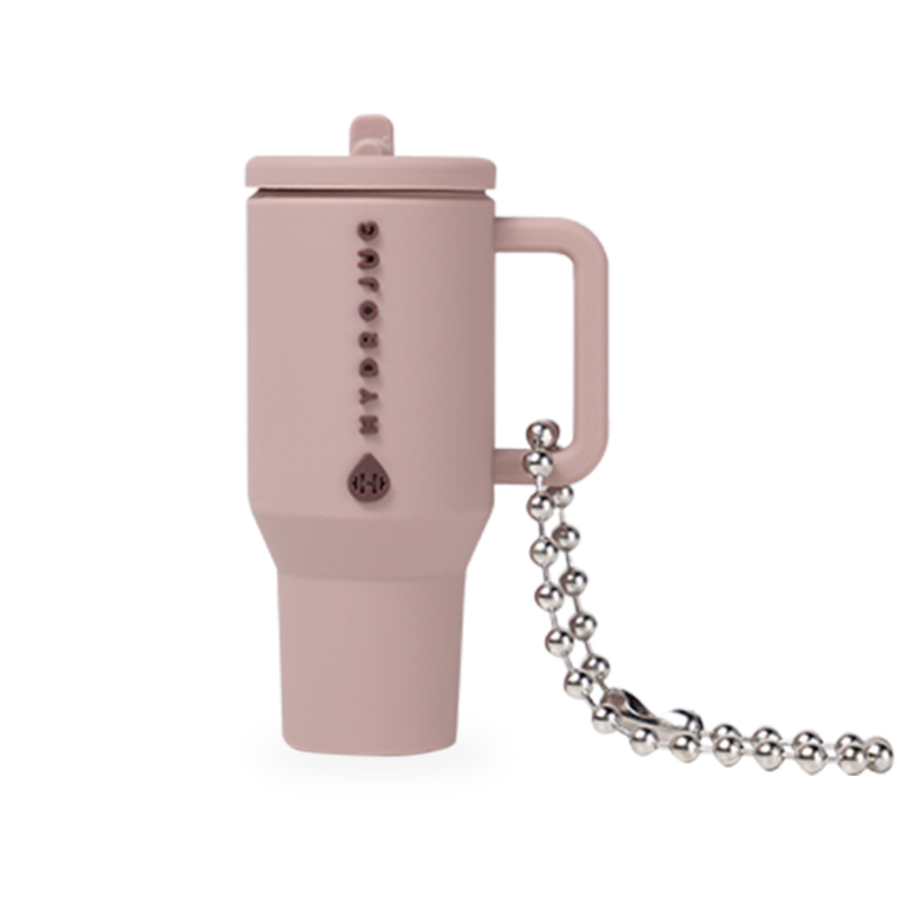 Mauve Traveler Keychain