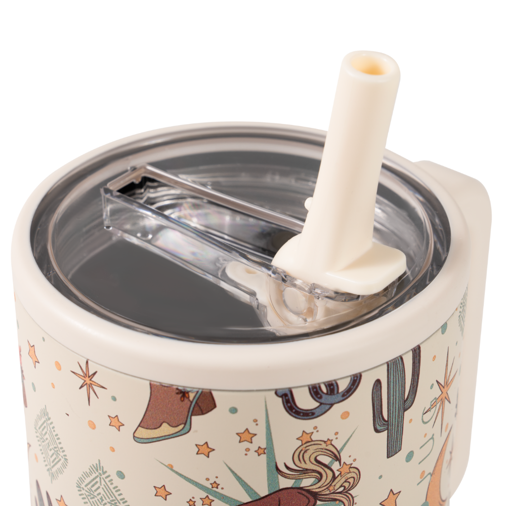 Rodeo Traveler 20oz with Flip Straw and Clear Lid